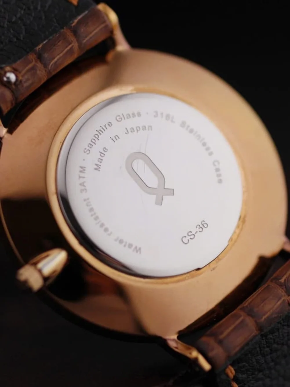 Y2K Knot Timepiece CS-36RGWH Men’s Watch